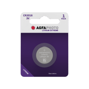 AgfaPhoto liitium nööppatareid CR2016-3V-1tk