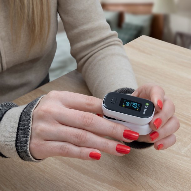 Dr. Senst® pulsi ja hapnikutaseme mõõdik Oximeter YK-80B - Image 2